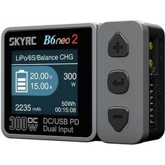 SkyRC B6neo 2 DC Ladeger&auml;t grau