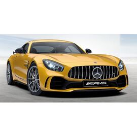 LEM870037222-MERCEDES-AMG GT-R 2017 jaune 1:87