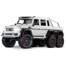 CRAWLER TRX-6 1:10 6WD EP RTR MERCEDES G63 AMG 6x6 - WHITE SANS chargeur et SANS accu