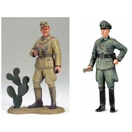 ARW10.25154-WWII Wehrmacht Offizier &amp; Africa Corps Tank Crewma