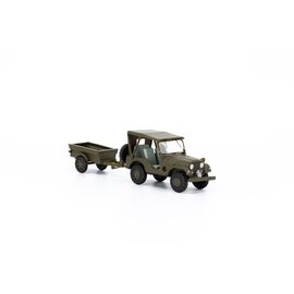 ARW85.005102-Armee-Jeep Willys M38A1 mit Anh&#228;nger