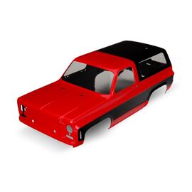 LEM8130A-Body, Chevrolet Blazer (1979) (red) ( requires grille, side mirrors, door handles, windshield wipers