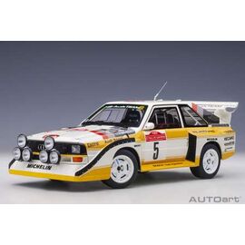 Audi Sport Quattro S1 #2 1:18 Rally Monte Carlo 1986 R├Âhrl/Geistd├Âr (composite model/2 doors openings)