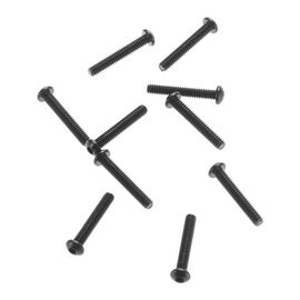 AX31542 Hex Socket Button Head M2x12m m Black (10)