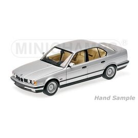 LEM100024005-BMW 535 I (E34) 1988 argent 1:18
