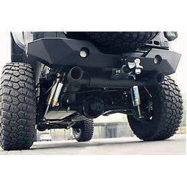 3-GAX0052-Exhaust Pipe Black for Axial SCX10 II
