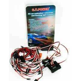 3-GTP-53-LED Lights System Realistic Flashing for 1/10 RC Car