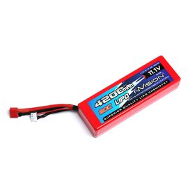 NVO1106-nVision Racing Lipo 4200 60C 11,1V 3S Deans
