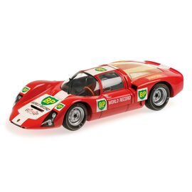 LEM100676100-PORSCHE 906E 'BP World Rec. Run' 1:18 Monza 1967