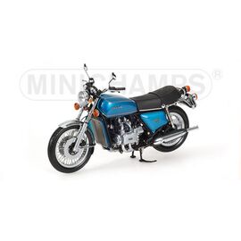 LEM122161600-HONDA Gold Wing 1975 1:12 bleu/vert