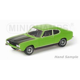 LEM150089075-FORD Capri RS 1970 1:18 Green/Black
