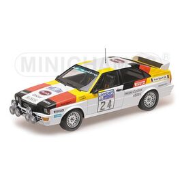 LEM155821124-AUDI Quattro - Audi Sport 1:18 Demuth/Daniels Lombard RAC Rally 1982