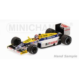 LEM435860006-WILLIAMS FW11 1:43 N.Piquet Winner 1st HUNGARY GP 1986