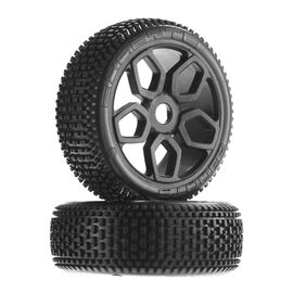 Exabyte NB Buggy Tire Set Pre-glued