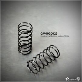 GM0020023-Gmade Shock Spring 19x40mm Mideum White (2)