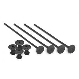 JC2430-2-JConcepts - 1/10th off-road tire stick - holds 4 mounted tires (black) - 4pc.