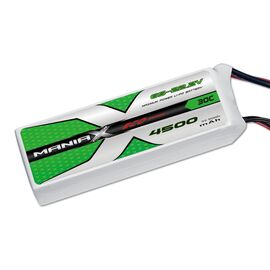 MXP6S-4500-30C-ManiaX 30C ECO 22.2V 4500mAh 30C EC5