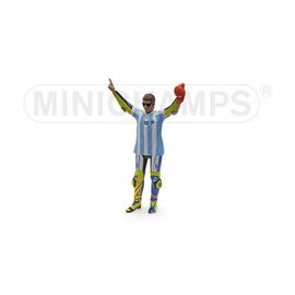 FIGURINE 'Maradonna Shirt' 1:12 Valentino Rossi MotoGP 2015