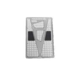 RC4WD Steel Front Side Hood Diamond Plates