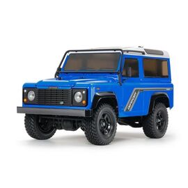 Tamiya LR 90 Defender blau lackiert