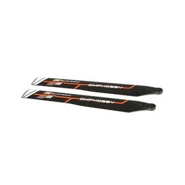 OMP Hobby Hauptrotorblätter Orange