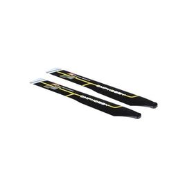OMP Hobby Hauptrotorblätter Gelb