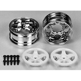 Tamiya 26mm Felgen weiss 5 Speichen