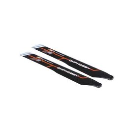 OMP Hobby Hauptrotorblätter Orange