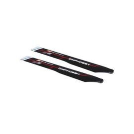 OMP Hobby Hauptrotorblätter Rot