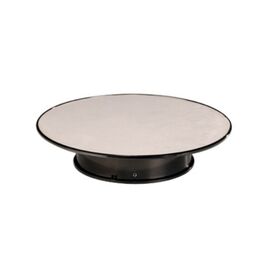 Rotary Display Stand Ø25.5cm silber