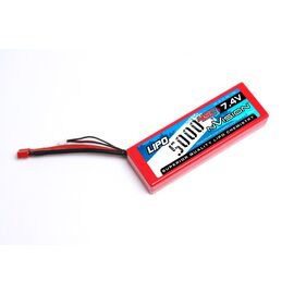 NVO1111-nVision Sport LiPo 5000 45C 7,4V 2S Deans