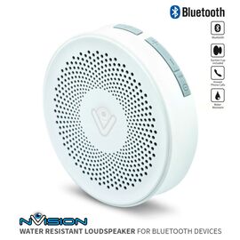 NVO9002-Water Resistant Bluetooth Loudspeaker White