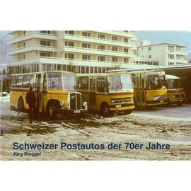 ARW85.990050-Buch Schweizer Postautos der 70er Jahre