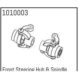 AB1010003-Front Steering Hub &amp; Spindle