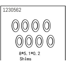 AB1230562-Shims 8*5.1*0.2 (8)
