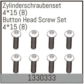AB1330333-Button Head Screw Set 4*15 (8)