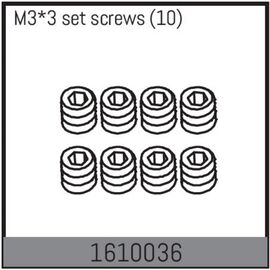 AB1610036-M3*3 set screws (10)