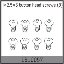 AB1610057-M2.5&#215;6 button head screws (8)