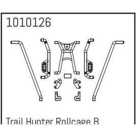 AB1010126-T-Hunter Rollcage Set B - PRO Crawler 1:18