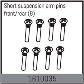 AB1610035-Short suspension arm pins front/rear (8)