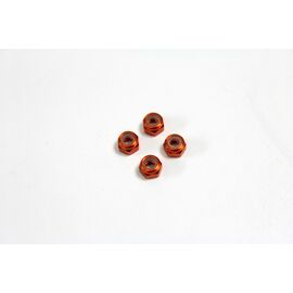 ABT01143-Nylon Nut M3 orange
