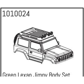AB1010024-Green Lexan Jimny Body Set