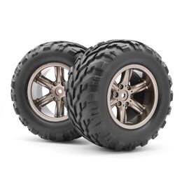 BL540077-Assembled Wheel/Tire (Dark Grey)