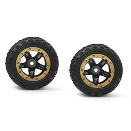 BL540095-Slyder ST Wheels/Tires Assembled (Black/Gold)