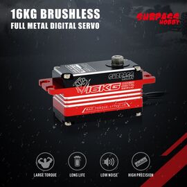 SP-860011-02-S1600BL 16KG Brushless Full Metal Digital Servo