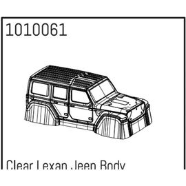 AB1010061-Clear Lexan Wrangler Body