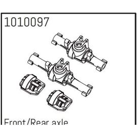 AB1010097-Front/Rear Axle Set - PRO Crawler 1:18