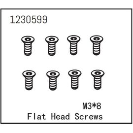 AB1230599-Flat Head Screw M3*8 (8)
