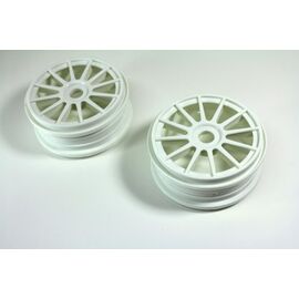 ABT08912-Rims white (2) 1:8 Rally / Onroad
