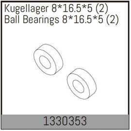 AB1330353-Ball Bearings 8*16.5*5 (2)
